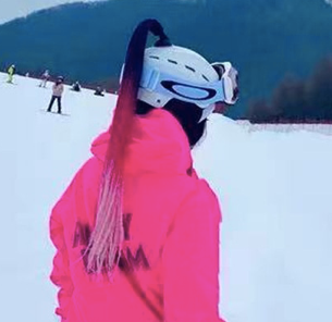 Hairy Helmet Ponytails